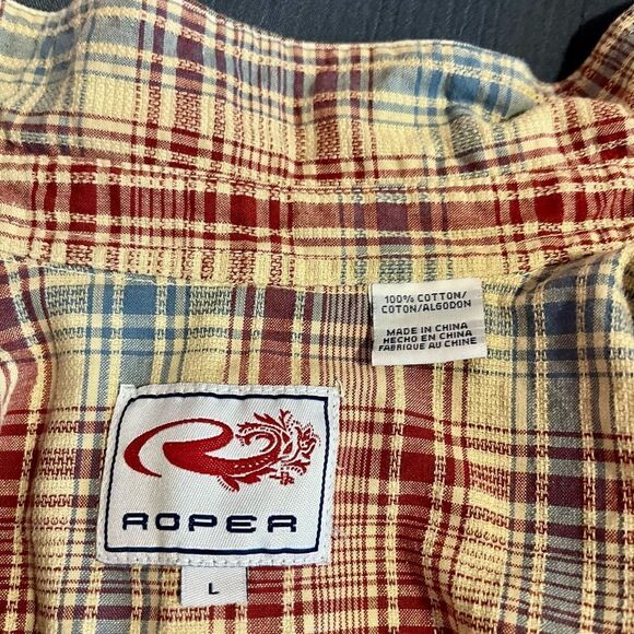 Roper sleeveless western style top - Picture 5 of 6